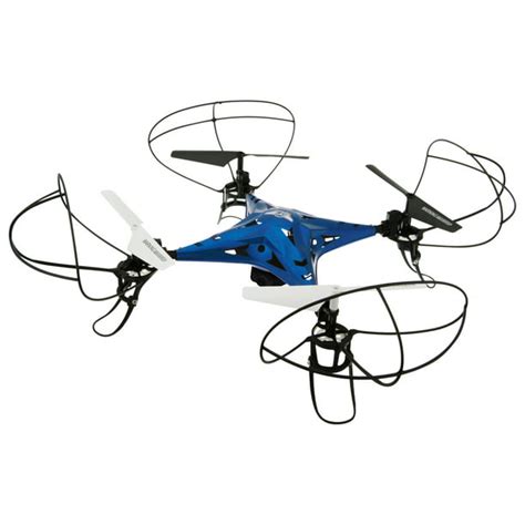 sky rider metal alloy drone quadcopter  wi fi camera extra battery blue drwbuvp