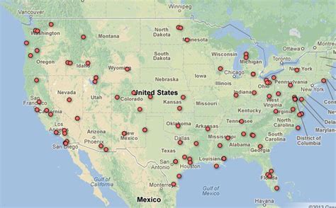 faa releases  domestic drone list   town   map