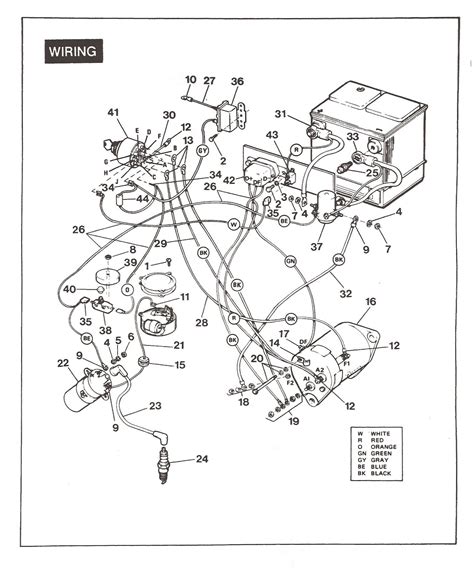 ezgo engine diagram