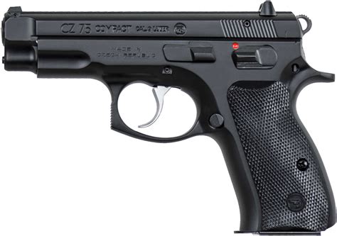 cz cz  singledouble action semi auto compact pistol mm luger  barrel  rounds black