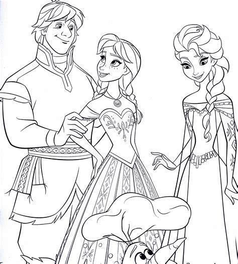 frozen coloring pages coloring home