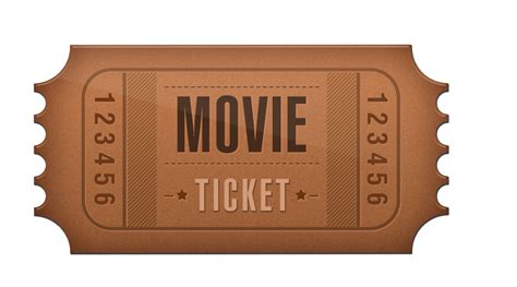 ticket cinema film   ticket stub  pull material png