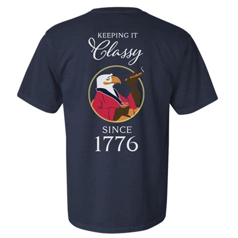 Keeping It Classy Since 1776 Comfort Colors Pocket Tee Keep It Classy