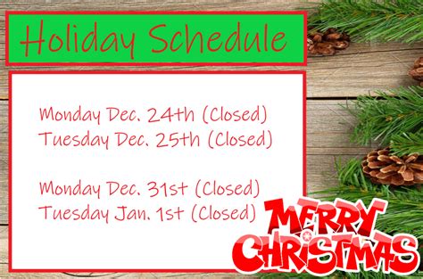 photo gallery homepage slideshow px  px holiday schedule