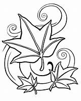 Coloring Pages Leaf Pot Cliparts Attribution Forget Link Don sketch template