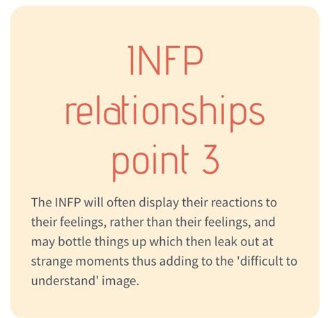 infp s display reactions to their feelings not their actual feelings fascinating insight