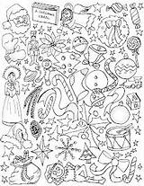 Christmas Coloring Printable Almost Easy Kids sketch template