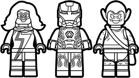 lego marvel coloring pages ml