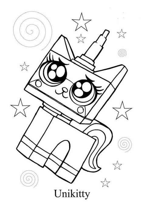 fine coloring page unikitty     youre  good company