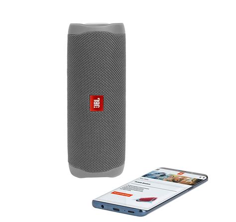 jbl flip  portable waterproof speaker gray
