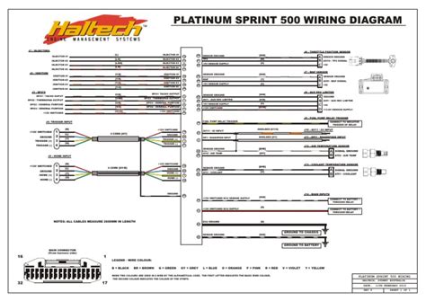platinum sprint  wiring rev