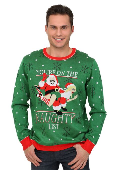 Naughty List Ugly Christmas Sweater