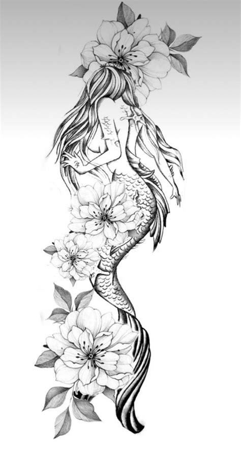 Mermaid Sleeve Tattoos Mermaid Tattoo Designs Leg Sleeve Tattoo