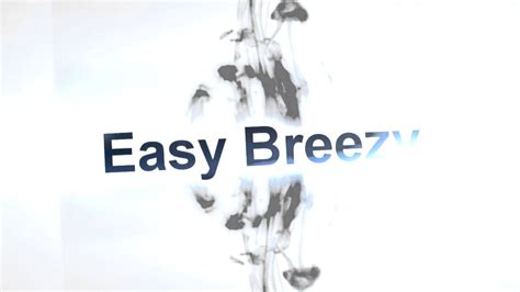 easy breezy intro kanala youtube