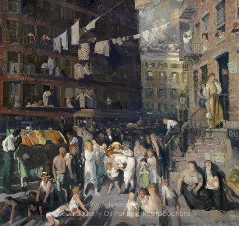 george wesley bellows cliff dwellers painting reproductions save