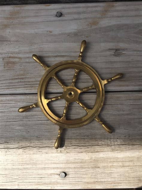 boat wheel brass boat wheel ship wheel