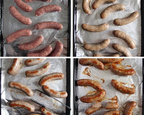 how to cook brats in the oven baked sausages or bratwurst