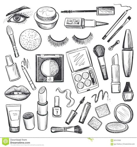 makeup set coloring pages neupinavers coloring pages