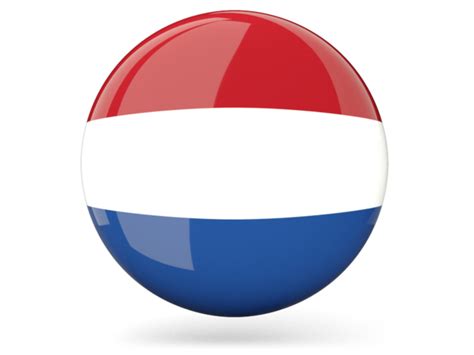 glossy  icon illustration  flag  netherlands