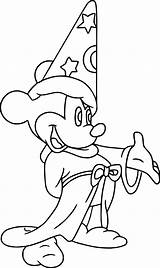 Coloring Mouse Pages Mighty Fantasia Mickey Magic Color Disney Getcolorings Kids Printable Choose Board sketch template