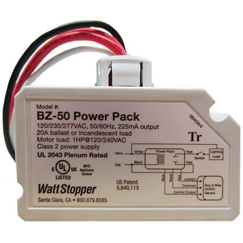 wattstopper bz   voltage power pack    vdc prolightingcom