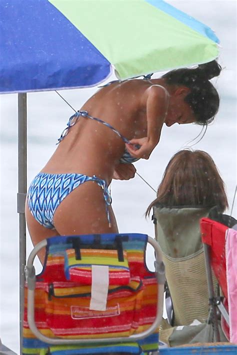 nicole scherzinger wearing sexy bikini on a beach in