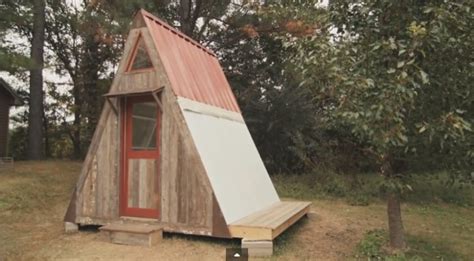 transforming  frame micro cabin   build
