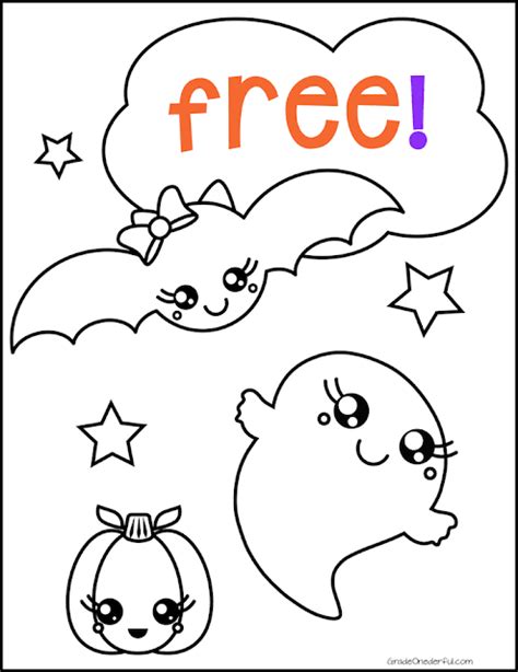 halloween coloring page grade onederful