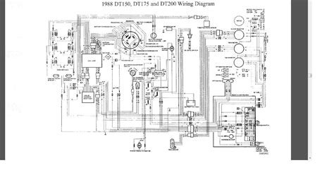 yamaha outboard electrical wiring diagram  stroke yamaha outboard wiring harness diagram