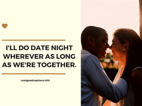 79 Cute And Romantic Date Night Captions For Your Sweetheart