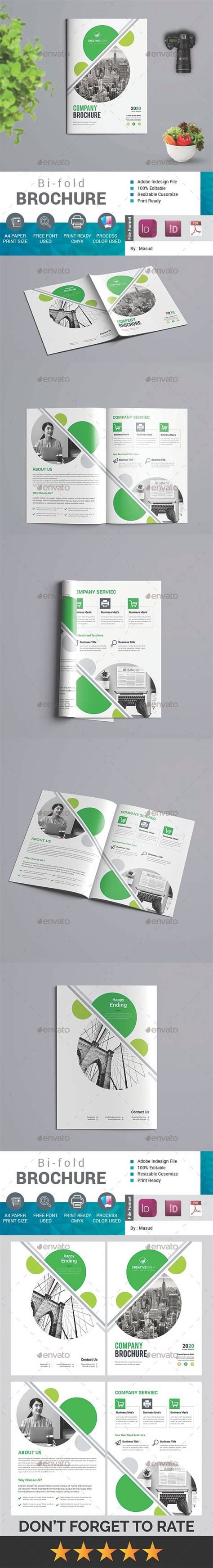 bi fold brochure graphicriver designcollection graphicdesign