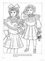Coloring Old Pages Fashion Children Time Books Colouring Book Fashions Choose Board sketch template