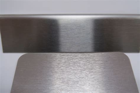 stainless anodize   cost alternative  brushed stainless steel