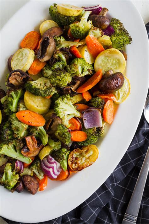 easy roasted vegetables