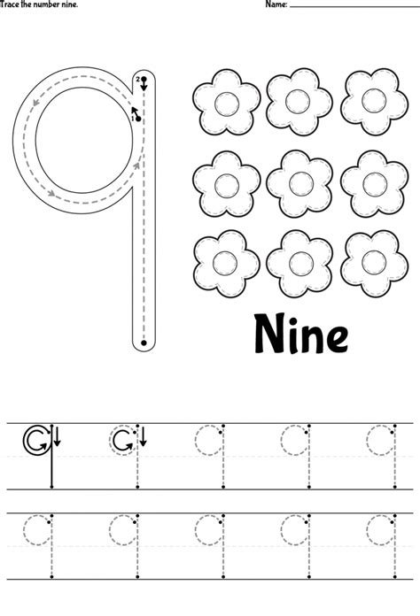 number  worksheet  kids