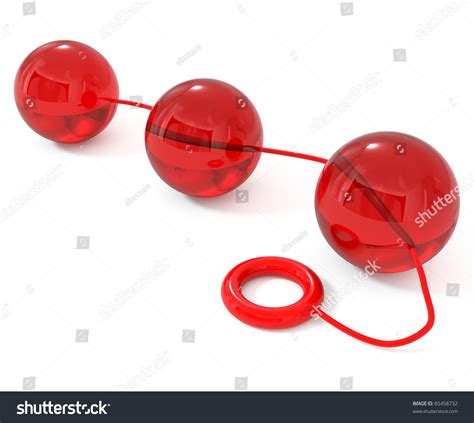 Anal Sex Toy Isolated On White 3d Illustration 65458732 Shutterstock