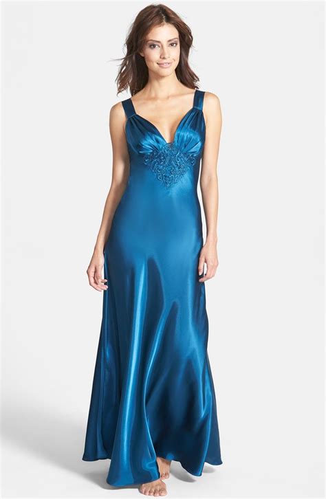 262 best images about silk and satin long nightgown on pinterest