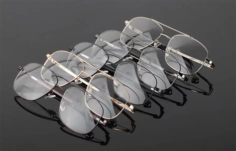 bclear classic fashion alloy men optical frame high quality double