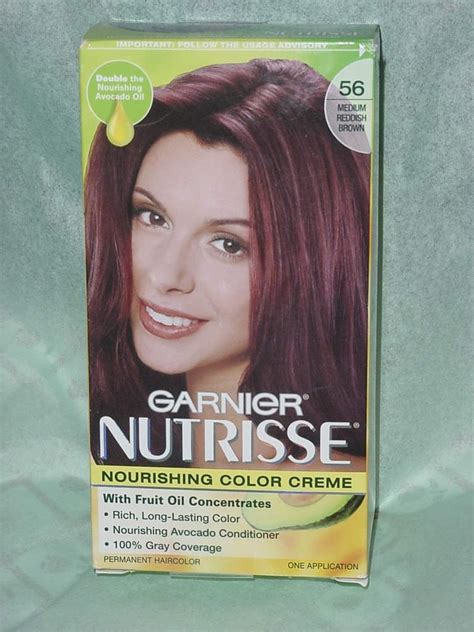 Garnier Nutrisse Color Creme Permanent Hair Color 56 Medium Reddish