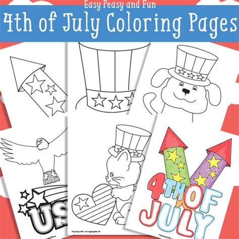 coloring pages fourth  july  coloring  pinterest