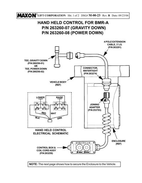maxon liftgate wiring diagram wiring diagram info