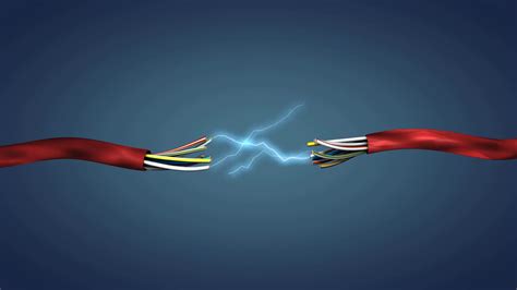 electric sparks cable wire stock motion graphics sbv  storyblocks