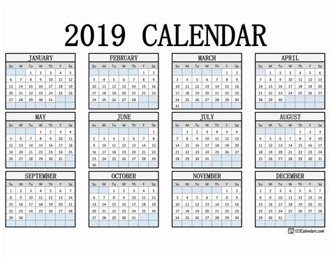 printable calendar calendarscom