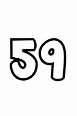 59 Number Bubble Printable Letters sketch template