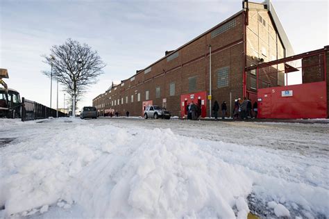 south stand   closed  pittodrie  aberdeen  kilmarnock