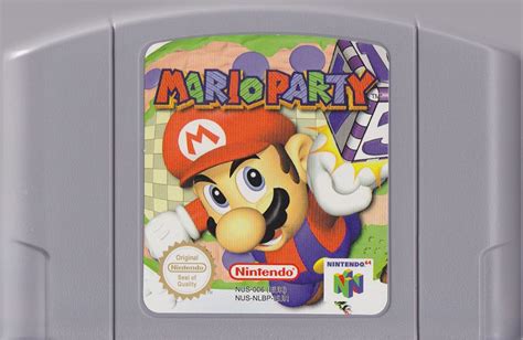 Mario Party 1998 Nintendo 64 Box Cover Art Mobygames
