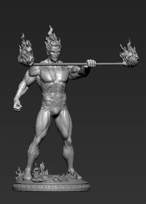 firelord commission piece cgtrader