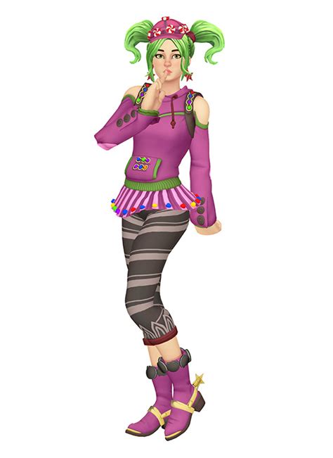 [mmd] Fortnite Candy Girl Zoey By Arisumatio On Deviantart