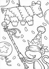 Coloring Fiesta Pages Birthday Dora Explorer Sheets Clipart Printable Library Kids Party Print Colouring Color Cake Getcolorings Getdrawings Popular sketch template