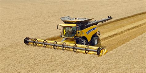 holland launches  worlds  powerful combine harvester